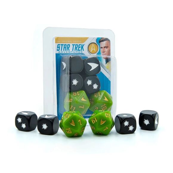 Star Trek Adventures: Kirk's Tunic Dice Blister - Picture 2 of 4